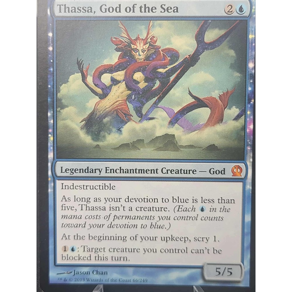 Thassa, God of the Sea‎ – MTG Theros – Legendary Enchantment Creature (NM)